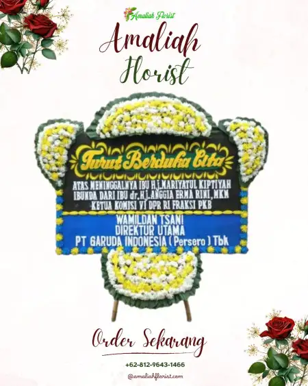 Papan Bunga Duka Ballroom Lagoon Avenue Pekayon Jaya